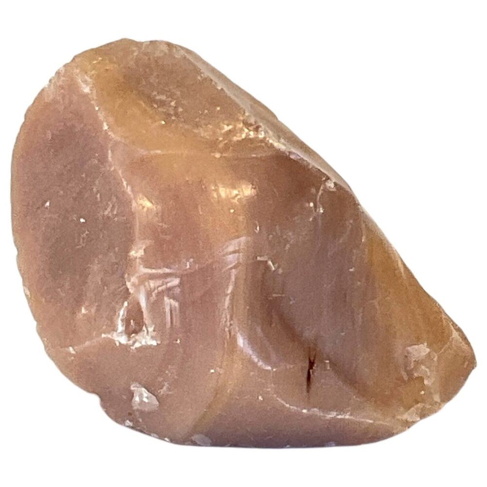 Peach‎ Carmel Layered Art Glass Cullet Slag Glass #5L4